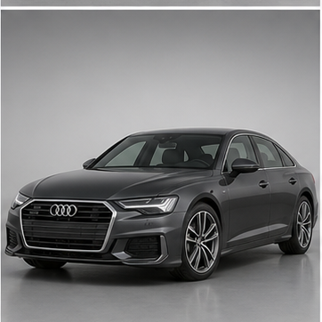 AI-иллюстрация модели Audi A6