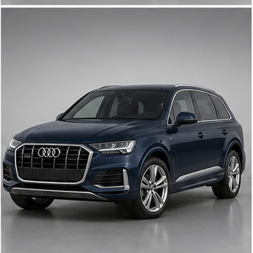 AI-иллюстрация модели Audi Q7