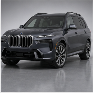 AI-иллюстрация модели BMW X7