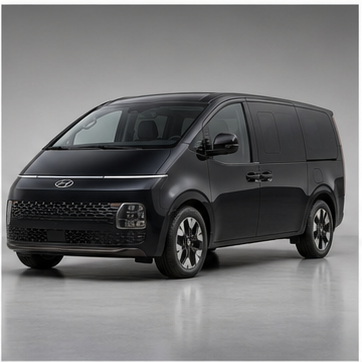AI-иллюстрация модели Hyundai Staria