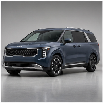 AI-иллюстрация модели Kia Carnival