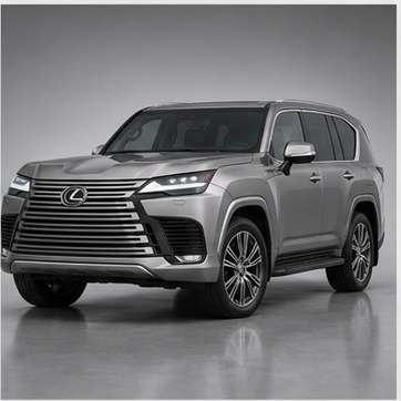 AI-иллюстрация модели Lexus LX