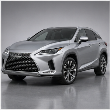 AI-иллюстрация модели Lexus RX