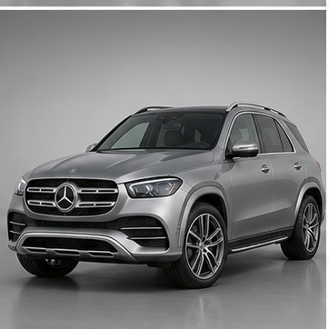 AI-иллюстрация модели Mercedes-Benz GLE
