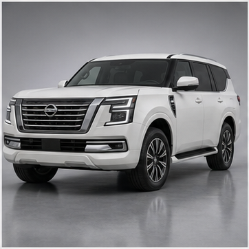 AI-иллюстрация модели Nissan Patrol