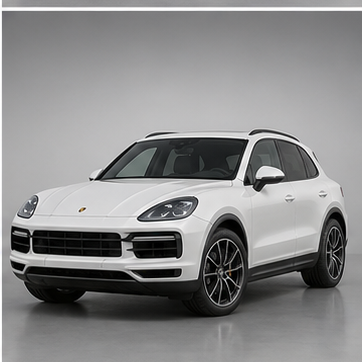 AI-иллюстрация модели Porsche Cayenne