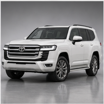 AI-иллюстрация модели Toyota Land Cruiser