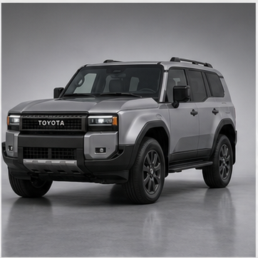 AI-иллюстрация модели Toyota Prado